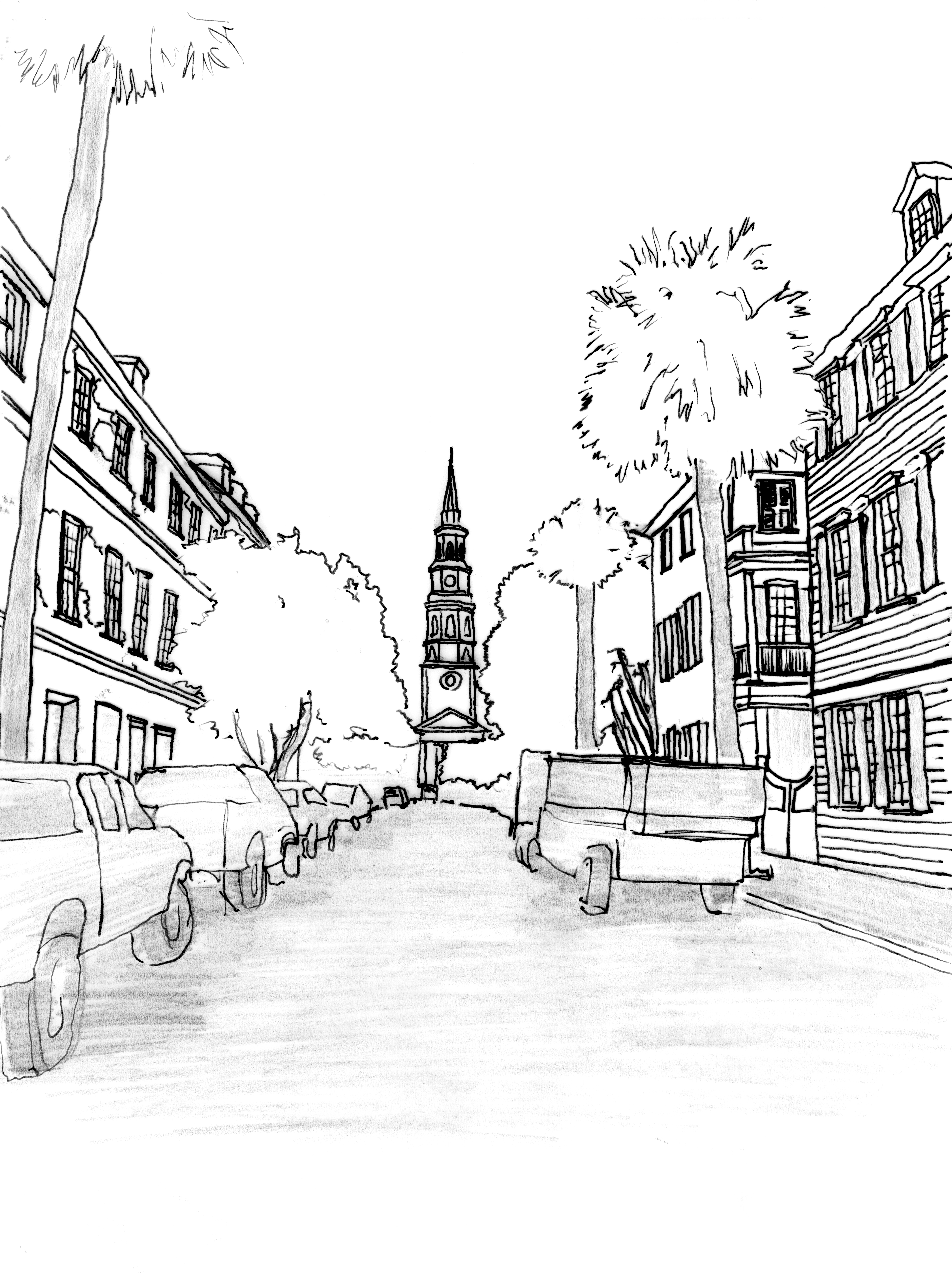 Charleston Sketch 1